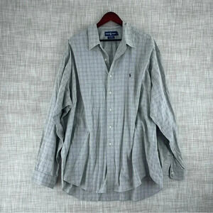 Ralph Lauren Mens Size XXL Long Sleeve Button Down Shirt 3246